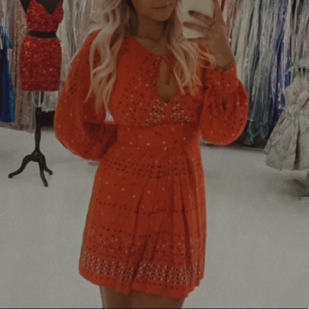 Orange Dress from Free People